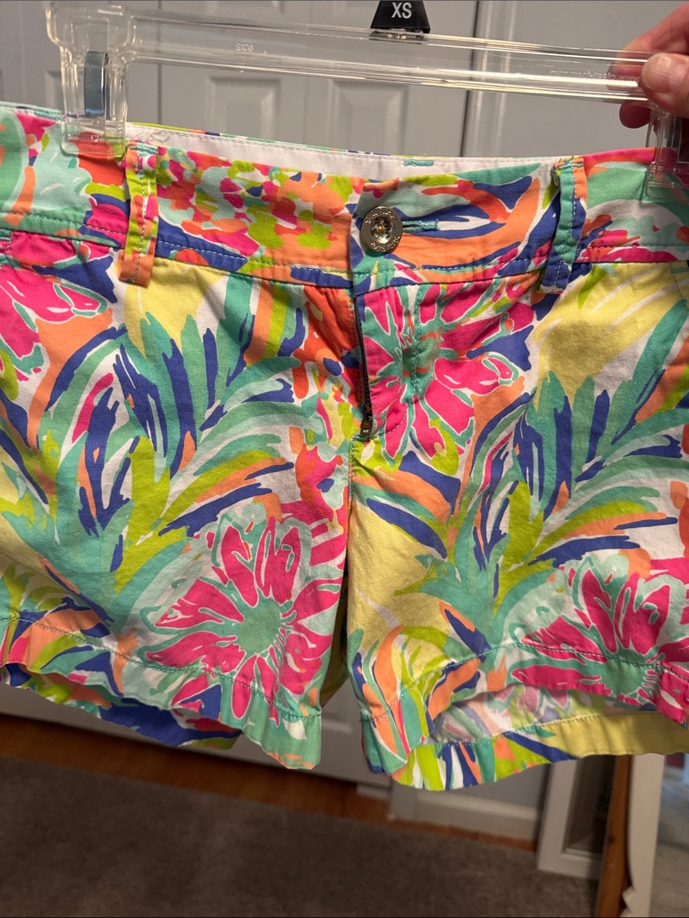 Lilly Pulitzer The Callahan Short Tropical Floral Multicolor Shorts - Picture 5 of 9